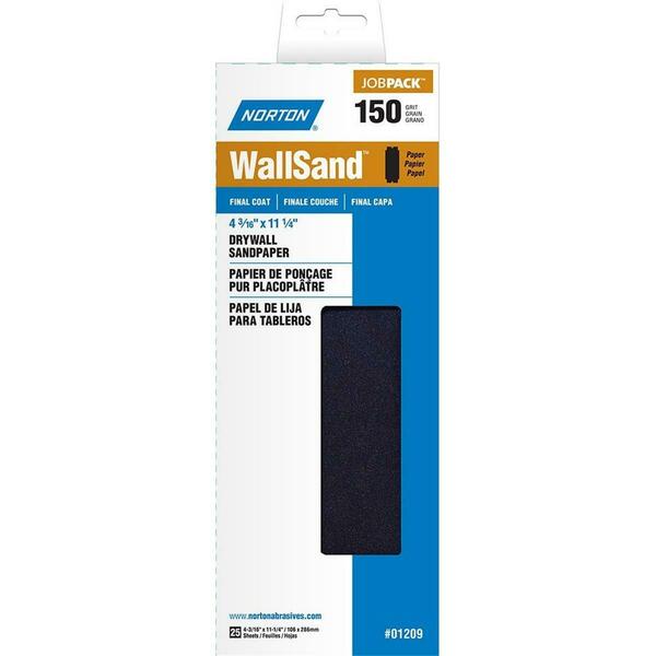 Saint Gobain-Norton Abrasives 15 Grit Die Cut Drywall Sanding Screen, 25Pk 1209